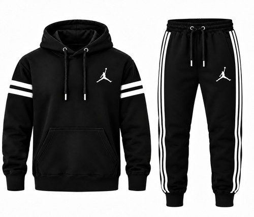 Set tuta uomo jordan nero - set,