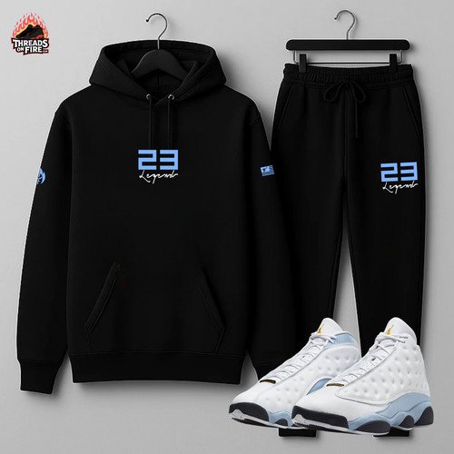 Felpa joggers uomo nera con