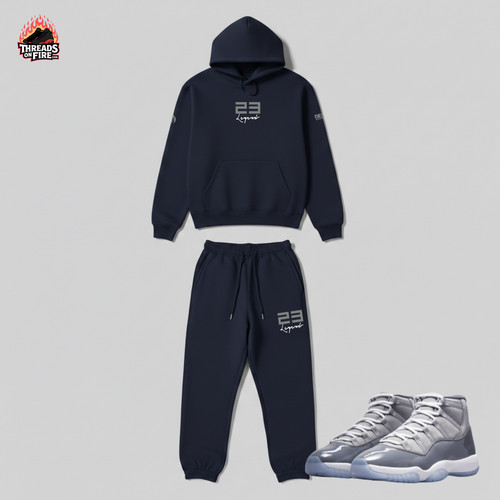 Felpa uomo blu navy streetwear