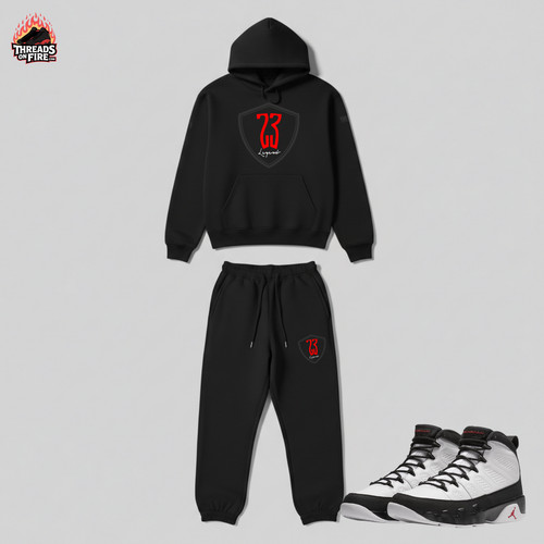 Set tuta uomo nera - , felpa