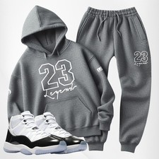 Felpa uomo grigia con