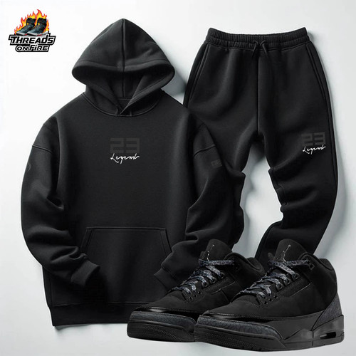 Felpa uomo nera - nera,